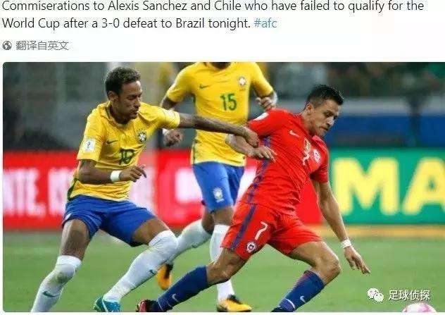 巴西vs智利（巴西vs智利集锦）